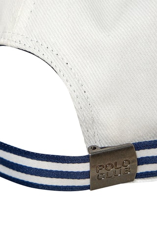 Boné - Branco e azul-marinho