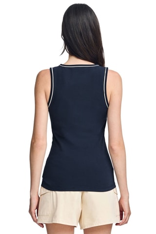 Camisola de alças - Azul-marinho