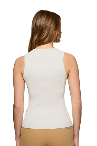 Camisola de alças - Cru