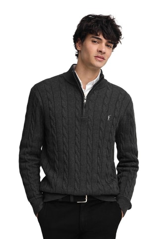 Camisola - Cinzento-escuro