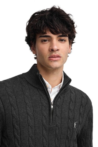 Camisola - Cinzento-escuro