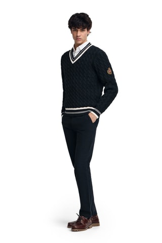 Camisola - Azul-marinho