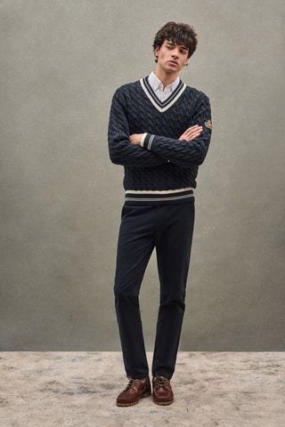 Camisola - Azul-marinho