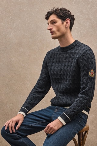 Camisola - Azul-marinho