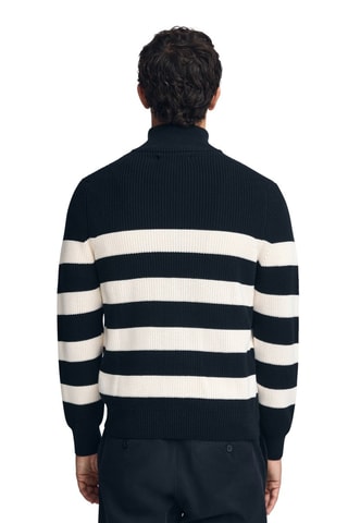 Camisola - Azul-marinho e cru