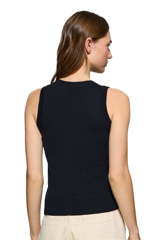 Pull sans manches - Noir