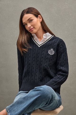 Camisola - Azul-marinho