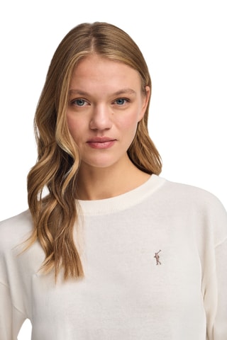 Camisola regular - Cru