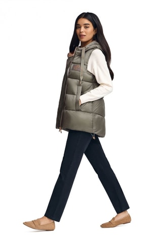 Colete acolchoado - Caqui