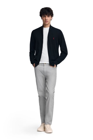 Casaco de malha - Azul-marinho