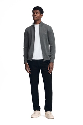 Casaco de malha - Cinzento-escuro mesclado