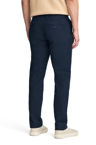 Calças slim - Azul-marinho