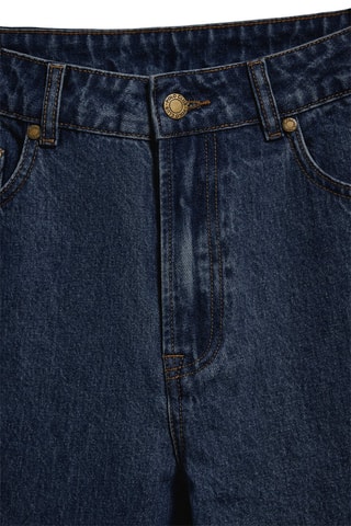 Calças de ganga regular - Azul