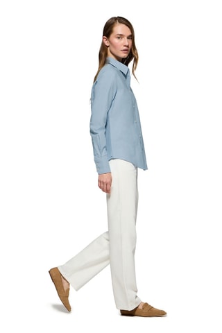 Camisa regular - Azul