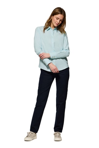 Camisa regular - Azul