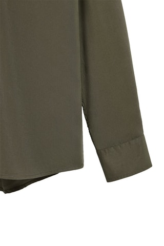 Camisa regular - Caqui