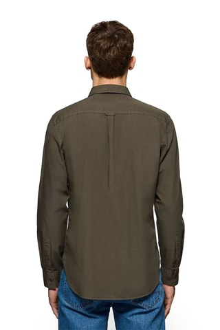 Camisa regular - Caqui