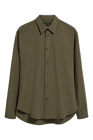 Camisa regular - Caqui