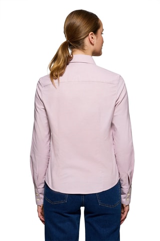 Camisa slim - Rosa