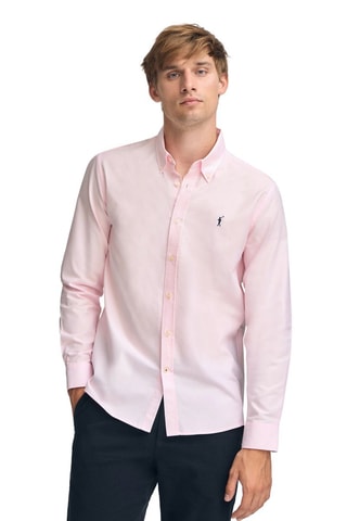 Camisa regular - Rosa