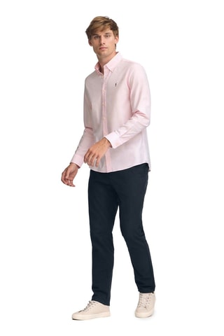 Camisa regular - Rosa