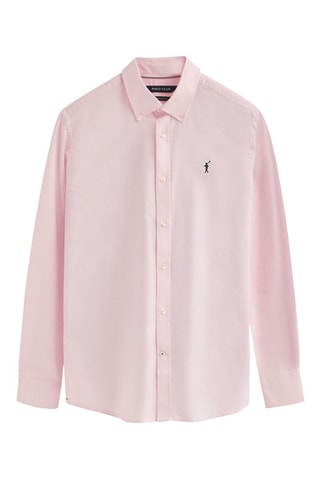 Camisa regular - Rosa