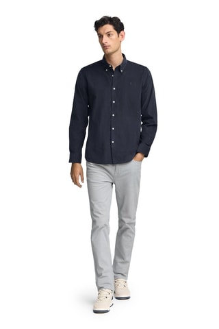 Camisa regular - Azul-marinho