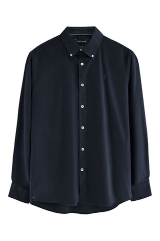 Camisa regular - Azul-marinho