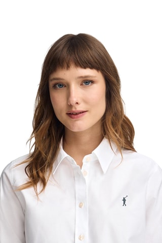 Camisa regular - Branco