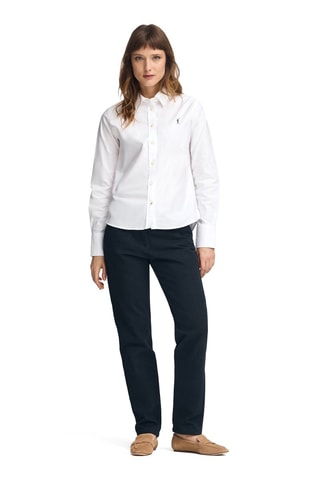 Camisa regular - Branco