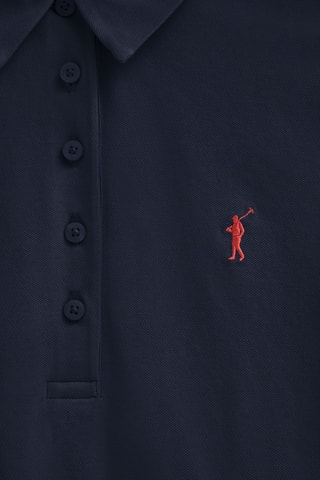 Polo slim - Azul-marinho