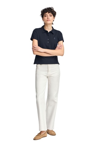 Polo slim - Azul-marinho