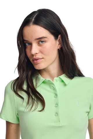 Polo slim - Vert clair
