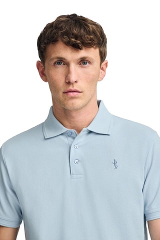 Polo regular - Azul-claro