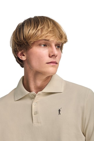 Polo regular - Bege