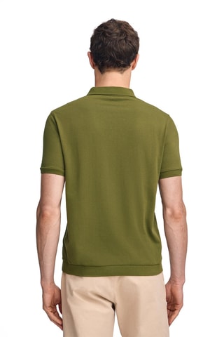Polo regular - Verde-azeitona
