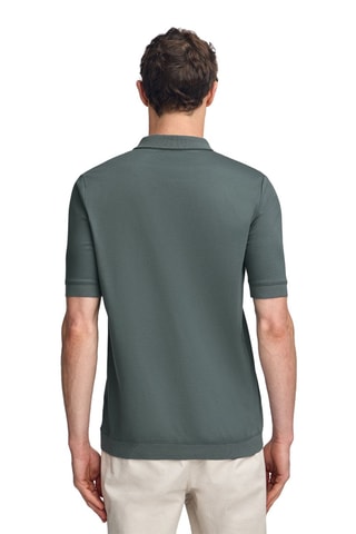 Polo regular - Cinzento 