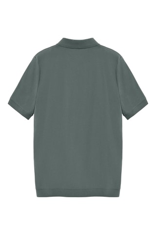 Polo regular - Cinzento 