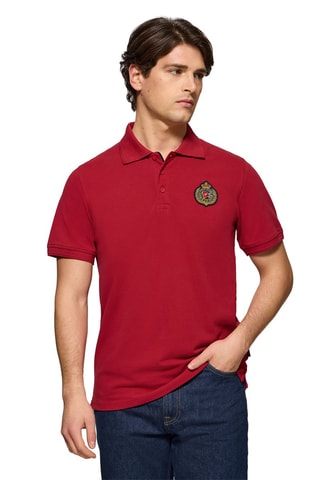 Polo regular - Vermelho