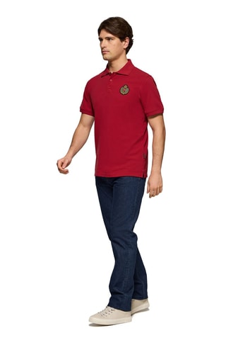 Polo regular - Vermelho