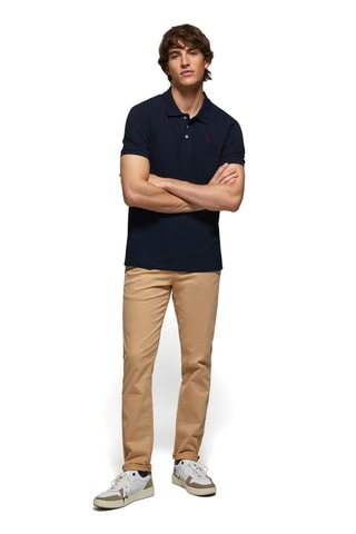 3 polos regular - Branco