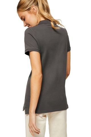 Polo regular en coton biologique - Anthracite