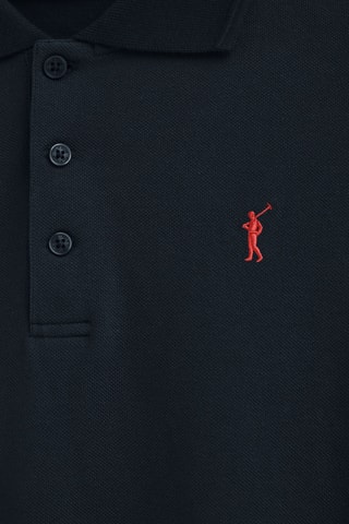 Polo regular - Azul-marinho