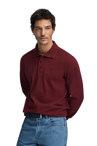 Polo regular - Bordô