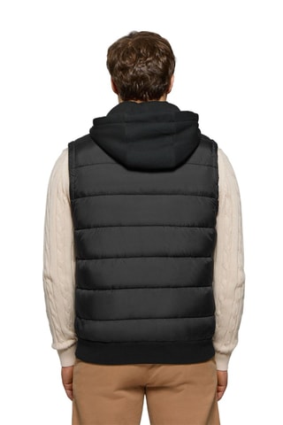 Colete acolchoado - Preto