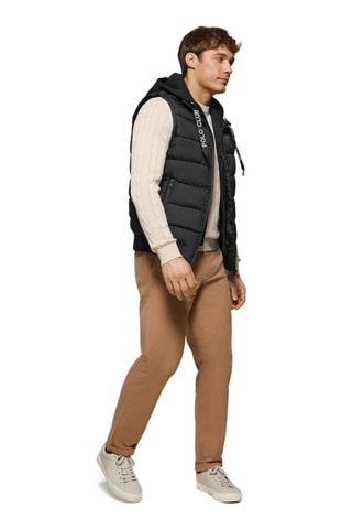 Colete acolchoado - Preto