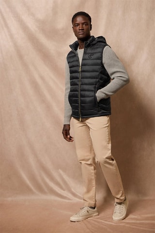 Colete acolchoado - Preto