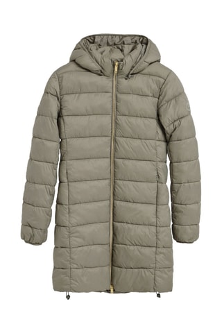 Blusão comprido com capuz - Toupeira