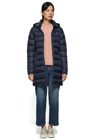 Blusão com capuz - Azul