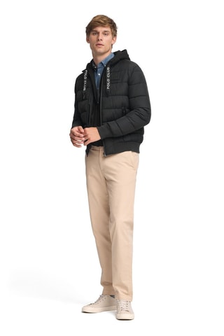 Blusão com capuz - Preto